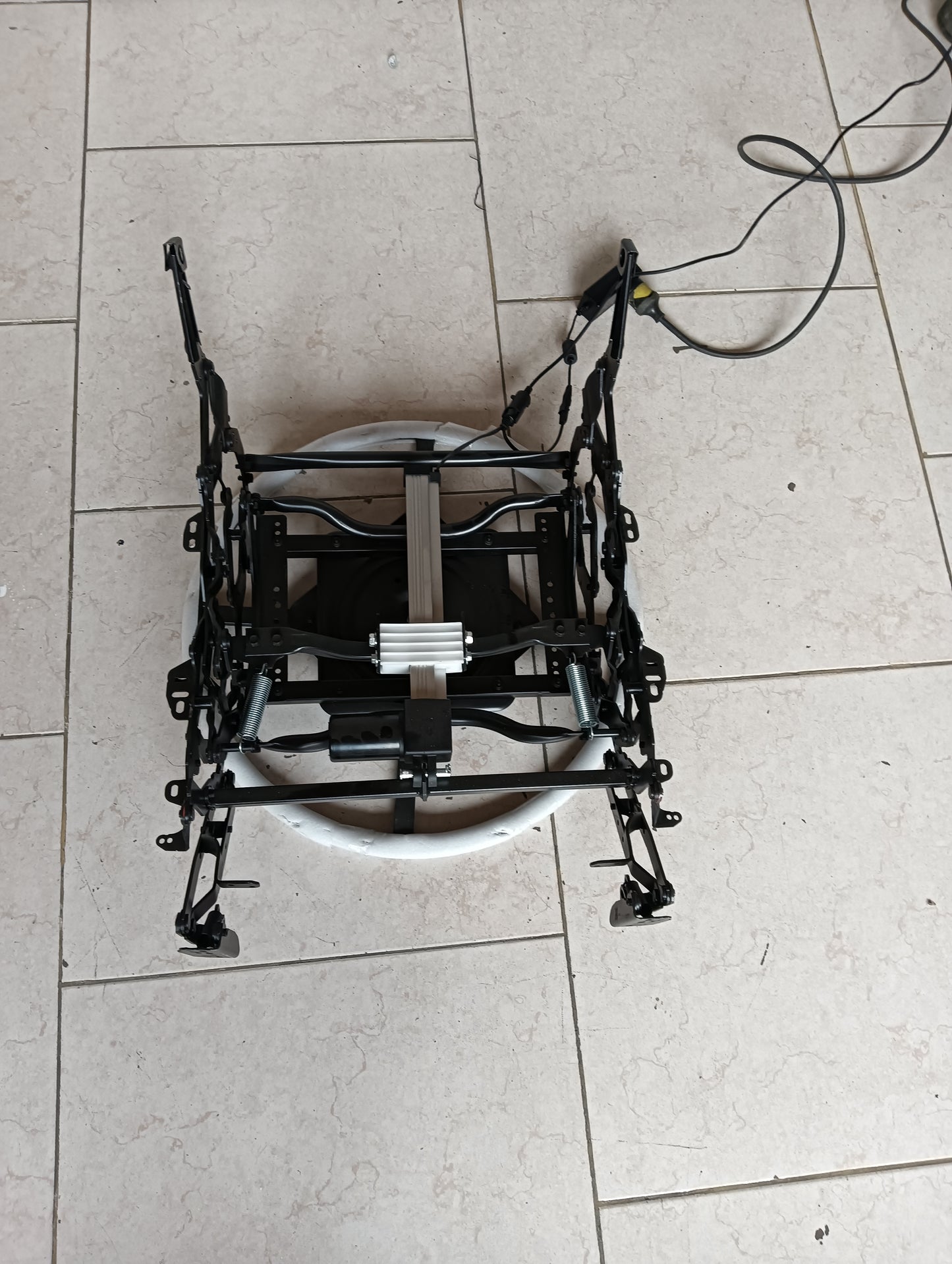 HERRAJE SILLA RECLINOMATICA MECEDORA GIRATORIA ELECTRICA+ USB