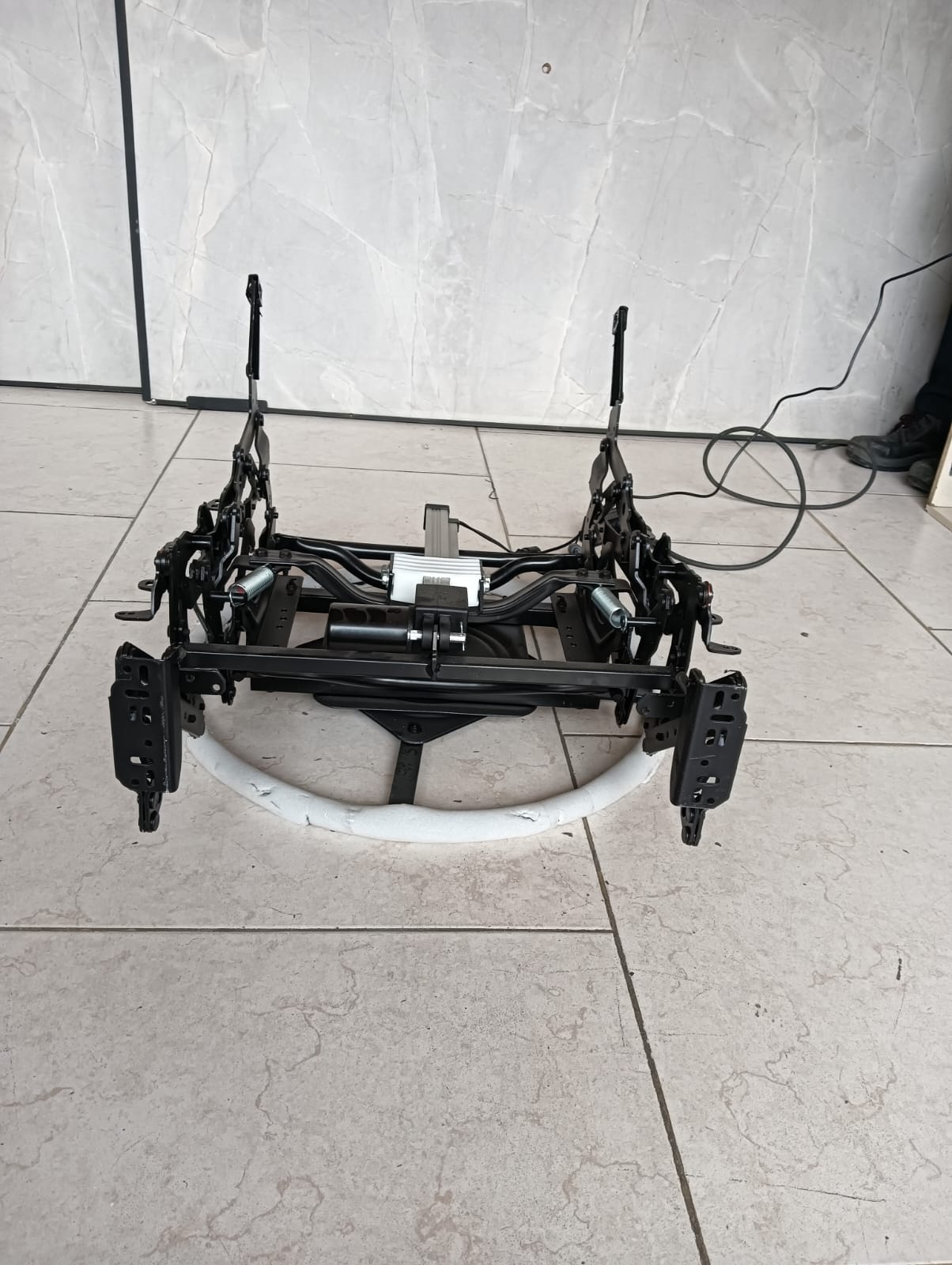 HERRAJE SILLA RECLINOMATICA MECEDORA GIRATORIA ELECTRICA+ USB